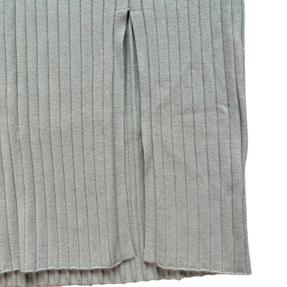 Abercrombie & Fitch Knit Skirt XLP Soft AF Collection Knit Skirt Slit Stretch - Picture 4 of 9